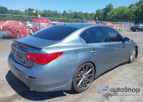 2017 Infiniti Q50 3.0T Premium from USA, damaged, VIN JN1EV7AP5HM737892